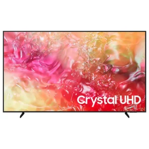 Samsung 70 Inch Smart TV, Crystal UHD TV, DU7000, 4K, Upscaling, Plus, Q-Symphony, Tizen Color Black Model - UA70DU7000UXZN -1 Year Warranty.