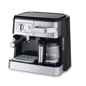 DeLonghi Combi Espresso and Filter Coffee Machine Silver Model BCO420 | 1 Year Full Warranty