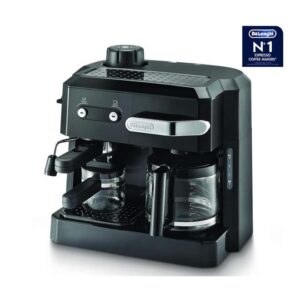 DeLonghi Combi Espresso and Filter Coffee Machine Black Model BCO320 | 1 Year Full Warranty