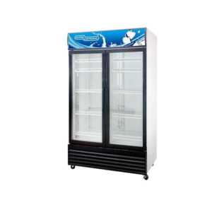 Super General 1000L Double Door Sliding Chiller Adjustable Shelves Color White Model SGSC10181IF | 1 Year Full 5 Year Compressor Warranty.