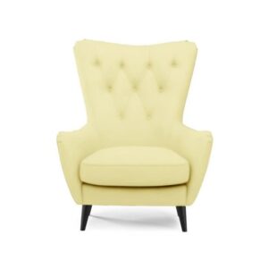 Galaxy Design Louvre Single Seat Sofa – Velvet Fabric, Quilted Button Back, Beige Color (GDFLVR-564-02SS)