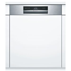 Bosch Serie 8 | 8 Programs 15 place Semi Integrated Dishwasher White Model-SMI88TS02A | 1 Year Brand Warranty.