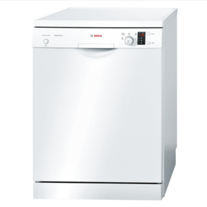Bosch Series 4 | 60 cm Freestanding Dishwasher, 12 Place Settings, 5 Programs, German Engineering, EcoSilence Drive, Color White Model  - SMS50E92GC - 1 Year Warranty.