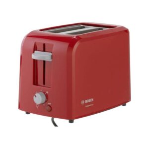Bosch 2 Slice Toaster 980 W Color Red Model-TAT3A014GB | 1 Year Brand Warranty.