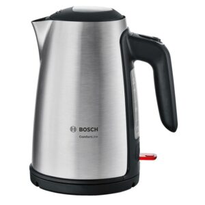 Bosch 1.7 Litres Electric Kettle Comfort Line Color Silver Model-TWK6A833GB | 1 Year Brand Warranty.