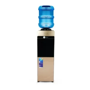 AFRA Top Loading Water Dispenser with Bottom Cabinet, 550W Heating & 90W Cooling, Dry Protection, Double Thermostat, Rust-Proof Tank, 2L/Hr Cooling, Cold & Hot Water – Model AF-9820WDGD - 1 Year Full Warranty