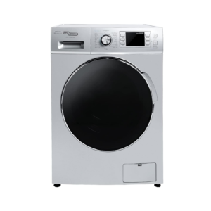 Super General 12 Kg Front Load Washing Machine 1400 RPM LED Display 16 Programs Spin Dry Color Silver Model - SGW12400CRM - 1 Year Warranty.