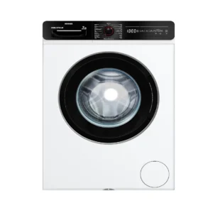 Hoover 7 Kg Front Load Washing Machine Fully Automatic 1000 RPM 15 Programs Allergy Safe Foam Protection Eco-Logic White Model - HWM-V710-W - 1 Year Warranty.