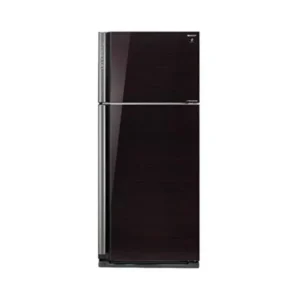 Sharp 692 Liter Top Mount Refrigerator, Double Door, No Frost, J-Tech Inverter, Color Black Model - SJ-GP75D-BK5 - 1 Year Full 5 Years Compressor Warranty