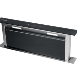 La Modano Built-in Downdraft Range Hood 60 cm With 3-Speed Sensor With Touch Control Black Model-LMDH60B | 1 Year Warranty.