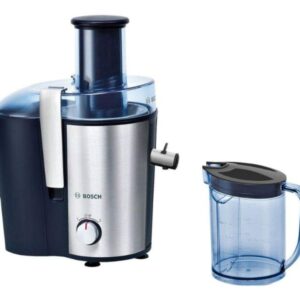 Bosch 2 Liter Juice Extractor, 700 W, Stainless Steel, DripStop, Color Silver/Black Model - -  1 Year Brand Warranty