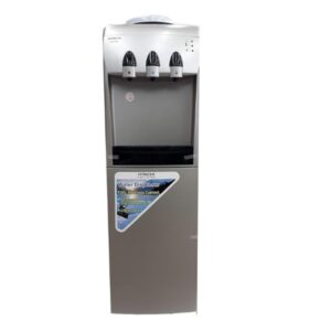 Hitachi Floor Standing Water Dispenser, 3 Tap, Top Load, Color Silver Model - HWD20000 - 1 Year Full 5 Years Compressor Warranty.