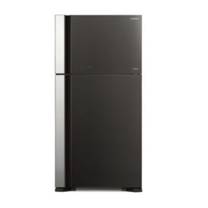 Hitachi 710 Liter Top Mount Refrigerator, Double Door, Inverter Control, Color Grey Model - RVG710PUK7GGR - 1 Year Full 10 Years Compressor Warranty.