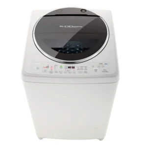 Toshiba 12 KG Top Load Washing Machine, 7 Step Wash, Mega S-DD Inverter, Color White Model - AWDC1300WBA(W) - 1 Year Warranty.