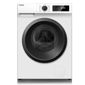 Toshiba 8 Kg Front Load Washing Machine, Fully Automatic, 1200 RPM, 16 Programs, Color White Model - TW-H90S2A(WK) - 1 Year Warranty.