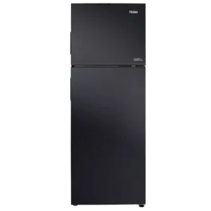 Haier 468 Liter Top Mount Refrigerator, Double Door, Color Black Model - HRF-468BS - 1 Year Full 10 Years Compressor Warranty