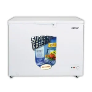 Sharp 490 Liters Chest Freezer, Single Door, Mechanical Temperature Control, Inner LED Light, Color White Model - SCF-K490X-SL2 - 1 Year Full 5 Years Compressor Warranty.