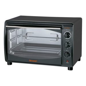 Sharp 42 Liters Electric Oven, Rotisserie And Convection, Color Black Model - EO-42K-3 - 1 Year Warranty.