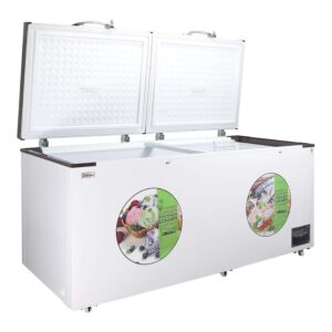Nobel 780 Liters Chest Freezer, Double Door, Color White Model - NCF-850 - 1 Year Full 5 Years Compressor Warranty.