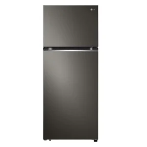LG 395 Liter Top Mount Refrigerator, Double Door, Inverter Compressor, Linear Cooling, Color Black Model - GL-B492PXGB - International Version.