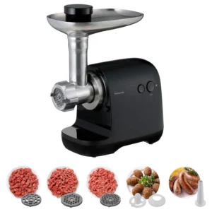 Panasonic Meat Grinder, 1700W, 5 Attachments, Color Black Model - MK-GX1710KTN - 1 Year Brand Warranty.