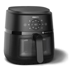 Philips 4.2 Litre Airfryer, 2000 Series, 1500W, Rapid Air Technology, Touchscreen, Cooking Window, Color Black Model - NA220/09 - 1 Year Warranty.