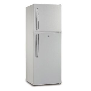Bompani 180 Liters Top-Mounted Refrigerator, Double Door, Spacious Interior, Security Features, Color Sliver Model - BR180SDN - 1 Year Full 10 Year Compressor Warranty.