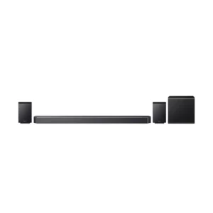 Samsung 9.1.4 CH Soundbar, Q-Series, Subwoofer and Rear Speaker, Wireless Dolby Atmos, Q-Symphony, Color Titan Black Model - HW-Q930F-ZN - 1 Year Warranty.