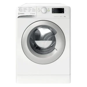 Indesit 8 Kg Front Load Washing Machine, Fully Automatic, 1400 RPM, Color White Model - MTWE-81483SGCC - 1 Year Full Warranty