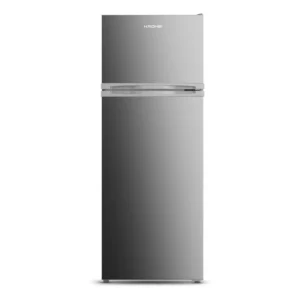 KROME 270 Liter Top Mount Refrigerator, Double Door, Defrost, Reversible Door, Color Silver Model - KR-RDC270IH - 1 Year Full 10 Years Compressor Warranty.