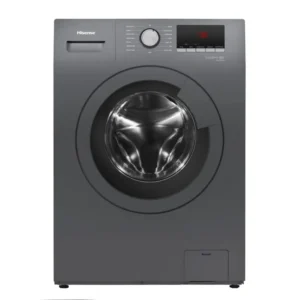 Hisense 7 Kg Front Load Washing Machine, Fully Automatic, 1200 RPM, 15 Wash Programs, Color Titanium Grey Model - WF1B7012MT -1 Year Warranty.