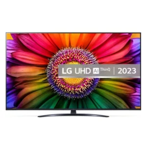 LG 65 Inch UHD 4K Smart TV, UR8100 Series, Magic Remote, AI ThinQ, WebOS 23, Color Black Model - 65UR81006LK - 1 Year Warranty.
