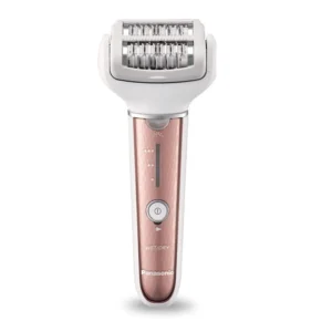 Panasonic Wet and Dry Epilator, Double Disc with 60 Tweezers, Color Pink White Model - ES-EL8A-P461 - 1 Year Warranty