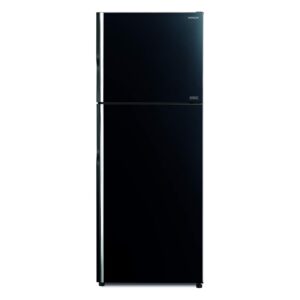 Hitachi 550 Liter Top Mount Refrigerator, Inverter Control, Double Door, Color Black Model - RVG550PUK8GBK - 1 Year Full 10 Years Compressor Warranty