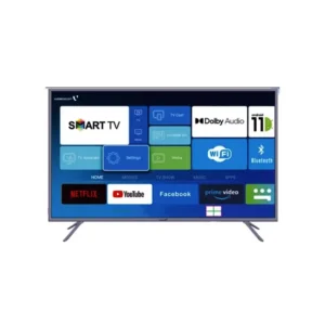 Videocon 65 Inch Smart TV 4K UHD Android 11 Google Play, Netflix, YouTube, Shahid, Built in Bluetooth & Wi-Fi Black Model - AAEE65EP1100D1-1 Years Full Warranty