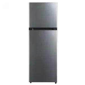 Daewoo 380 Liter Top Mount Refrigerator, Frost Free Electronic Temperature Control, Multi Cooling Technology, Glass Shelves, Color Silver Model - FR-380VSN - 1 Year Full 5 Year Compressor Warranty.