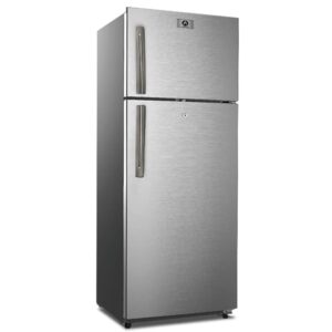 Emelcold 425 Liter  Top-Mount Refrigerator, 2 Door Inverter Compressor  Adjustable Leg No Frost Inox Model- MPR-425 | 1 Year Full 5 Years Compressor Warranty