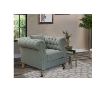 Galaxy Design Octavius Single Seater Sofa Beige