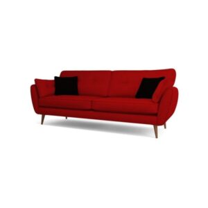 Galaxy Design Zinc 2 Seater Sofa Red Color