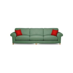 Galaxy Design Angelic 3 Seater Sofa Wood Base Mint Color