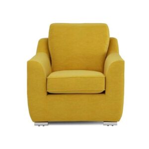 Galaxy Design Bren Single Sofa - Goldish Yellow