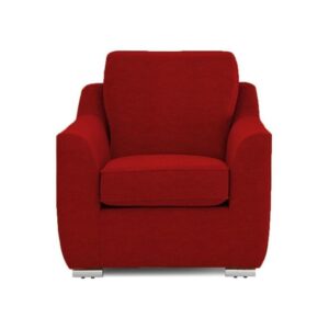 Galaxy Design Bren Single Sofa - Blood Red