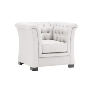 Galaxy Design Single Seater Sofa in White Color