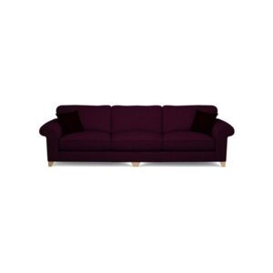 Galaxy Design Angelic 3 Seater Sofa Red Wine Color