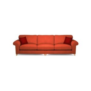 Galaxy Design Angelic 3 Seater Sofa Light Carrot Color