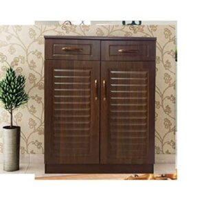 Galaxy Design Shoe Rack Cabinet Brown Color