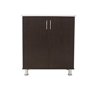 Galaxy Wooden Dark Kitchen Storage Cabinet With Drawers - Dark Brown AFT-2104KC