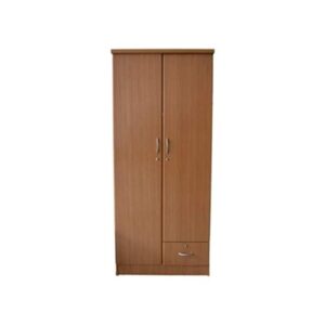 Two Door Cabinet With Drawer - 180 X 80 X 40 (Beige) - H180 X L80 X D40