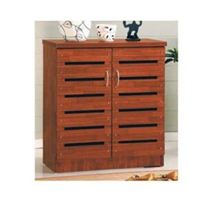 Galaxy Design Wooden 2 Door Shoe Rack