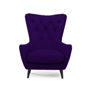Galaxy Design Louvre Single Seat Sofa Purple Color